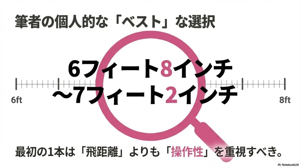 はじめてのメバリングロッドにおすすめの長さは6フィート8インチから7フィート2インチ