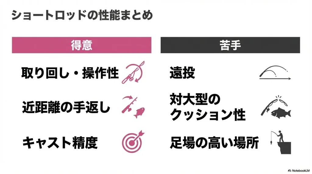 エギングのショートロッドのメリット、デメリットまとめ