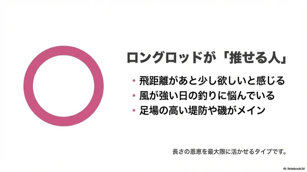 エギングでロングロッドがおすすめな人